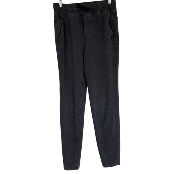 Lululemon Grey Sweatpant Mens Small Drawstring Waist Three‎ Pockets Pull On - Picture 1 of 11